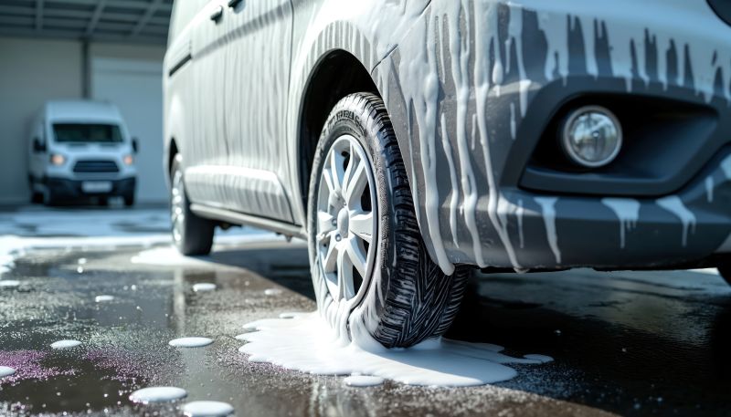 Exterieurreiniging personenwagen door mobiele carwash in Ieper